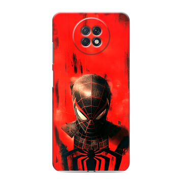 Силиконовый чехол на Xiaomi RedMi Note 9T с принтом человек паук spiderman Силиконовый чехол на Xiaomi RedMi Note 9T с принтом человек паук spiderman