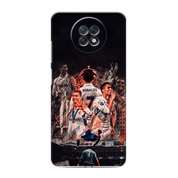 Силиконовый чехол на Xiaomi RedMi Note 9T с принтом Реал Роналдо Real Ronaldo Силиконовый чехол на Xiaomi RedMi Note 9T с принтом Реал Роналдо Real Ronaldo