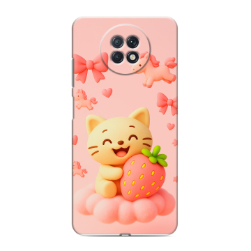 Силиконовый чехол на Xiaomi RedMi Note 9T с принтом для девочек Силиконовый чехол на Xiaomi RedMi Note 9T с принтом для девочек