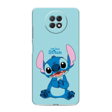 Силиконовый чехол на Xiaomi RedMi Note 9T с принтом Лило и Стич Силиконовый чехол на Xiaomi RedMi Note 9T с принтом Лило и Стич