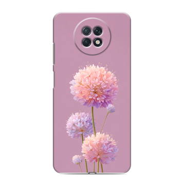 Силиконовый чехол на Xiaomi RedMi Note 9T с принтом Цветы Силиконовый чехол на Xiaomi RedMi Note 9T с принтом Цветы