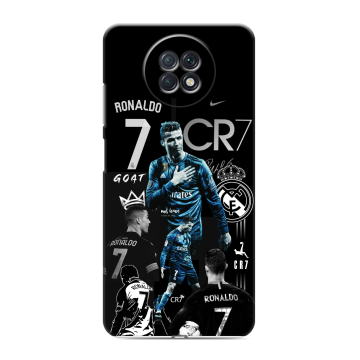 Силиконовый чехол на Xiaomi RedMi Note 9T с принтом Реал Роналдо Силиконовый чехол на Xiaomi RedMi Note 9T с принтом Реал Роналдо