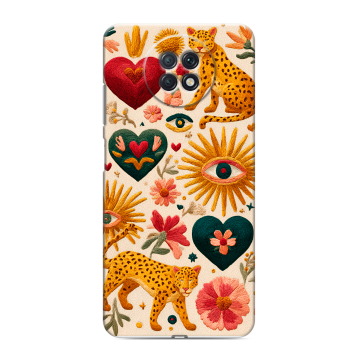 Силиконовый чехол на Xiaomi RedMi Note 9T с принтом Модный принт Силиконовый чехол на Xiaomi RedMi Note 9T с принтом Модный принт