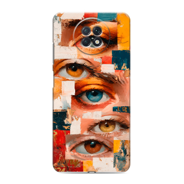 Силиконовый чехол на Xiaomi RedMi Note 9T с принтом Модный принт Силиконовый чехол на Xiaomi RedMi Note 9T с принтом Модный принт