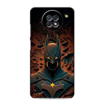 Силиконовый чехол на Xiaomi RedMi Note 9T с принтом Batman Бэтмен Силиконовый чехол на Xiaomi RedMi Note 9T с принтом Batman Бэтмен