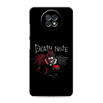 Силиконовый чехол на Xiaomi RedMi Note 9T с принтом Death note Тетрадь смерти Силиконовый чехол на Xiaomi RedMi Note 9T с принтом Death note Тетрадь смерти