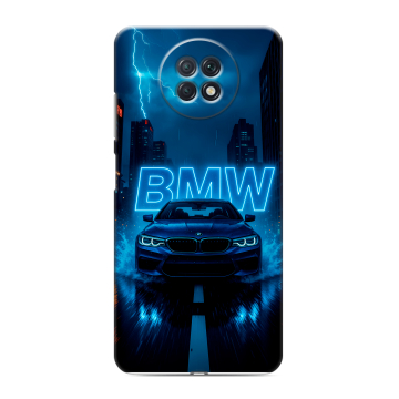Силиконовый чехол на Xiaomi RedMi Note 9T с принтом BMW БМВ Силиконовый чехол на Xiaomi RedMi Note 9T с принтом BMW БМВ