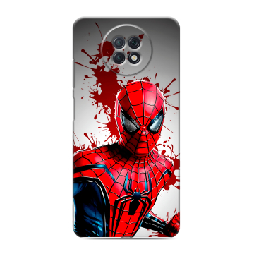 Силиконовый чехол на Xiaomi RedMi Note 9T с принтом Spiderman Человек паук Силиконовый чехол на Xiaomi RedMi Note 9T с принтом Spiderman Человек паук