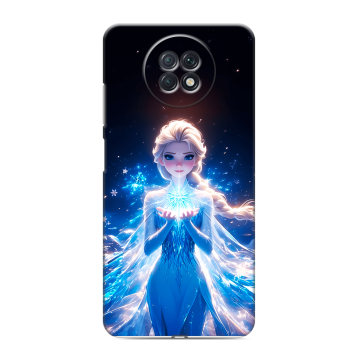 Силиконовый чехол на Xiaomi RedMi Note 9T с принтом Холодное сердце Frozen Силиконовый чехол на Xiaomi RedMi Note 9T с принтом Холодное сердце Frozen