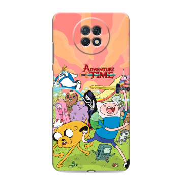 Силиконовый чехол на Xiaomi RedMi Note 9T с принтом Adventure time Время приключений Силиконовый чехол на Xiaomi RedMi Note 9T с принтом Adventure time Время приключений