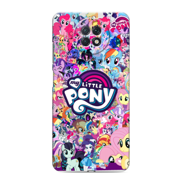 Силиконовый чехол на Xiaomi RedMi Note 9T с принтом My little pony Дружба чудо Силиконовый чехол на Xiaomi RedMi Note 9T с принтом My little pony Дружба чудо