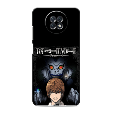 Силиконовый чехол на Xiaomi RedMi Note 9T с принтом Death note Тетрадь смерти Силиконовый чехол на Xiaomi RedMi Note 9T с принтом Death note Тетрадь смерти