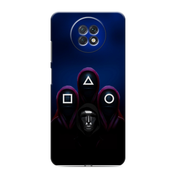Силиконовый чехол на Xiaomi RedMi Note 9T с принтом Игра Кальмара Силиконовый чехол на Xiaomi RedMi Note 9T с принтом Игра Кальмара