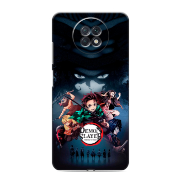Силиконовый чехол на Xiaomi RedMi Note 9T с принтом Demon Slayer Клинок рассекающий демонов Силиконовый чехол на Xiaomi RedMi Note 9T с принтом Demon Slayer Клинок рассекающий демонов