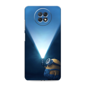 Силиконовый чехол на Xiaomi RedMi Note 9T с принтом Миньоны Силиконовый чехол на Xiaomi RedMi Note 9T с принтом Миньоны