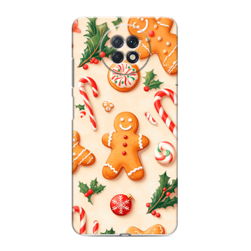 Силиконовый чехол на Xiaomi RedMi Note 9T с принтом Новый год Силиконовый чехол на Xiaomi RedMi Note 9T с принтом Новый год
