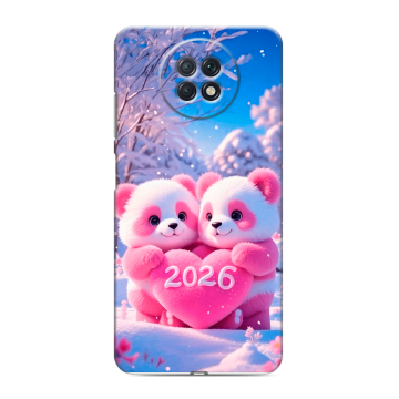 Силиконовый чехол на Xiaomi RedMi Note 9T с принтом Новый год Силиконовый чехол на Xiaomi RedMi Note 9T с принтом Новый год
