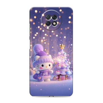 Силиконовый чехол на Xiaomi RedMi Note 9T с принтом Новый год