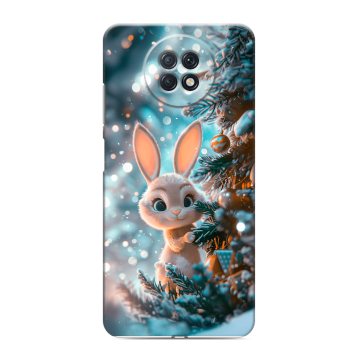 Силиконовый чехол на Xiaomi RedMi Note 9T с принтом Новый год