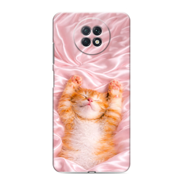 Силиконовый чехол на Xiaomi RedMi Note 9T с принтом женский Силиконовый чехол на Xiaomi RedMi Note 9T с принтом женский