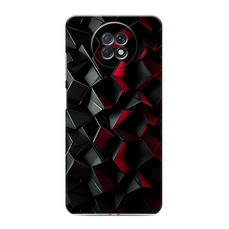 Пластиковый чехол на Xiaomi RedMi Note 9T с принтом Абстракция Пластиковый чехол на Xiaomi RedMi Note 9T с принтом Абстракция