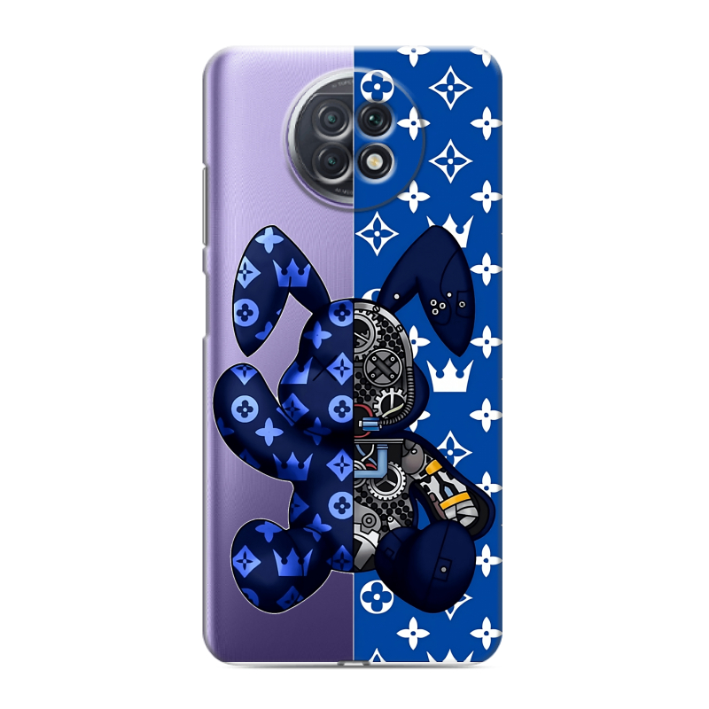Пластиковый чехол на Xiaomi RedMi Note 9T с принтом Луи робот Пластиковый чехол на Xiaomi RedMi Note 9T с принтом Луи робот