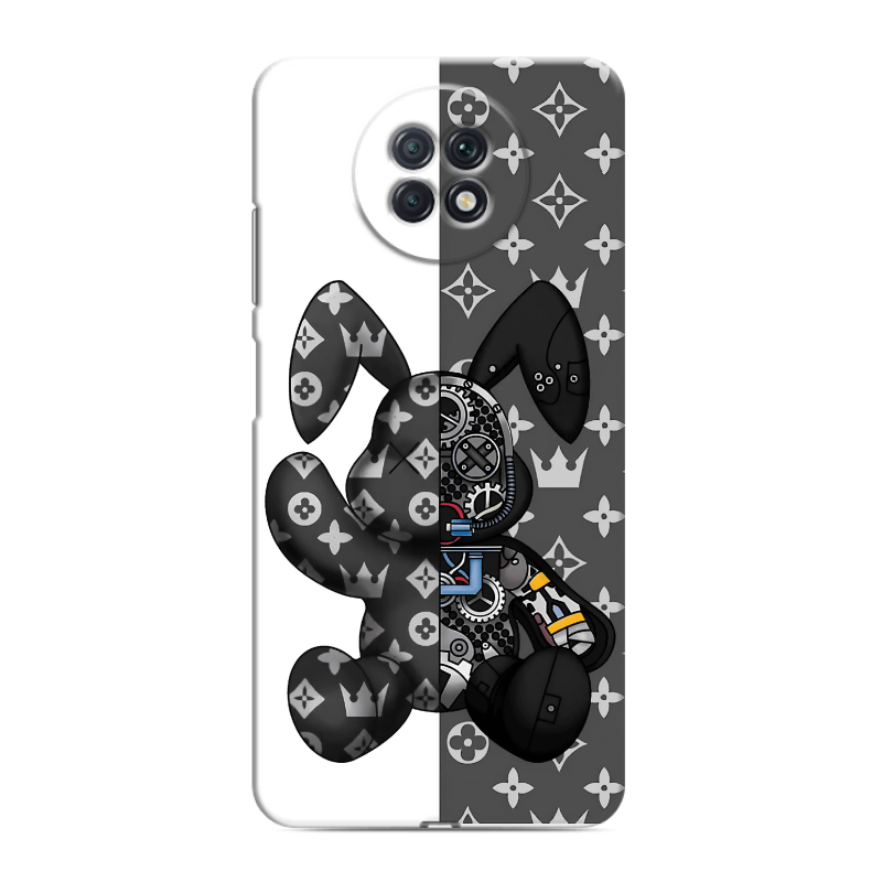 Силиконовый чехол на Xiaomi RedMi Note 9T с принтом Луи робот Силиконовый чехол на Xiaomi RedMi Note 9T с принтом Луи робот