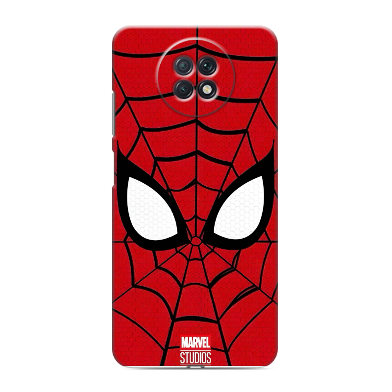 Силиконовый противоударный чехол на Xiaomi RedMi Note 9T с принтом человек паук spiderman Силиконовый противоударный чехол на Xiaomi RedMi Note 9T с принтом человек паук spiderman