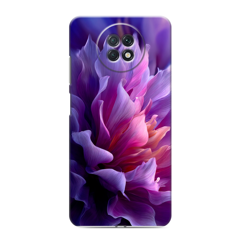 Силиконовый чехол на Xiaomi RedMi Note 9T с принтом женский цветы Силиконовый чехол на Xiaomi RedMi Note 9T с принтом женский цветы