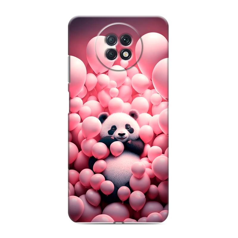 Пластиковый чехол на Xiaomi RedMi Note 9T с принтом Панда Пластиковый чехол на Xiaomi RedMi Note 9T с принтом Панда