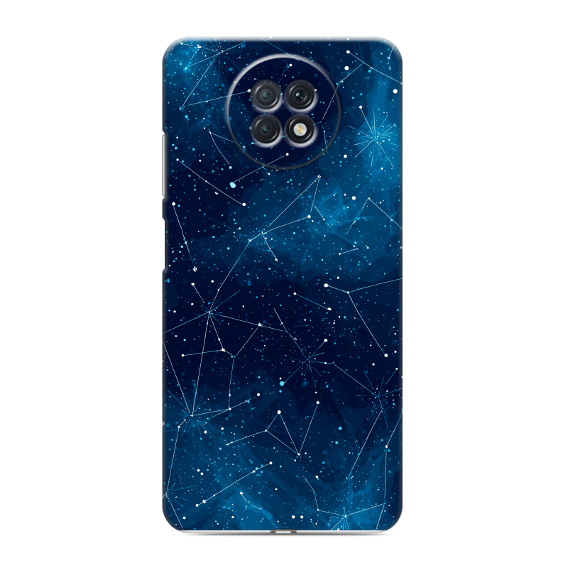 Силиконовый противоударный чехол на Xiaomi RedMi Note 9T с принтом Космос звезды Силиконовый противоударный чехол на Xiaomi RedMi Note 9T с принтом Космос звезды
