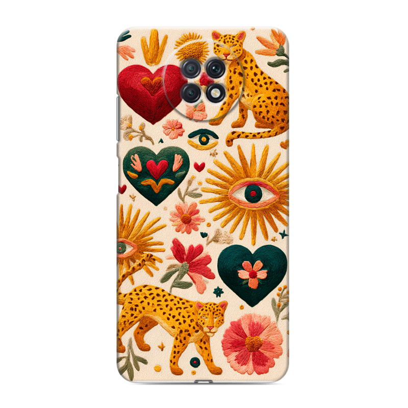 Пластиковый чехол на Xiaomi RedMi Note 9T с принтом Модный принт Пластиковый чехол на Xiaomi RedMi Note 9T с принтом Модный принт