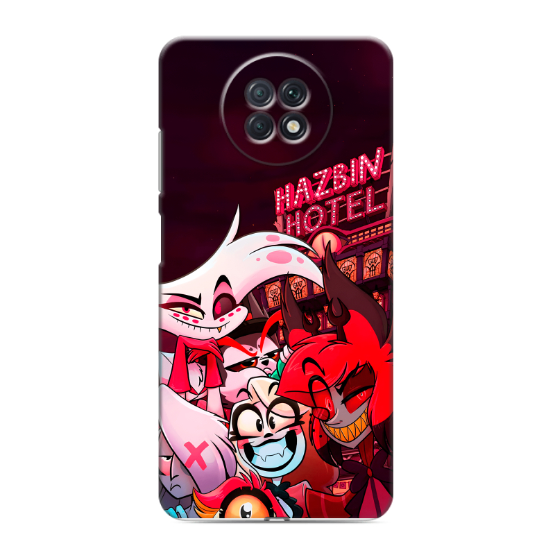 Пластиковый чехол на Xiaomi RedMi Note 9T с принтом Hazbin Hotel Отель Хазбин Пластиковый чехол на Xiaomi RedMi Note 9T с принтом Hazbin Hotel Отель Хазбин