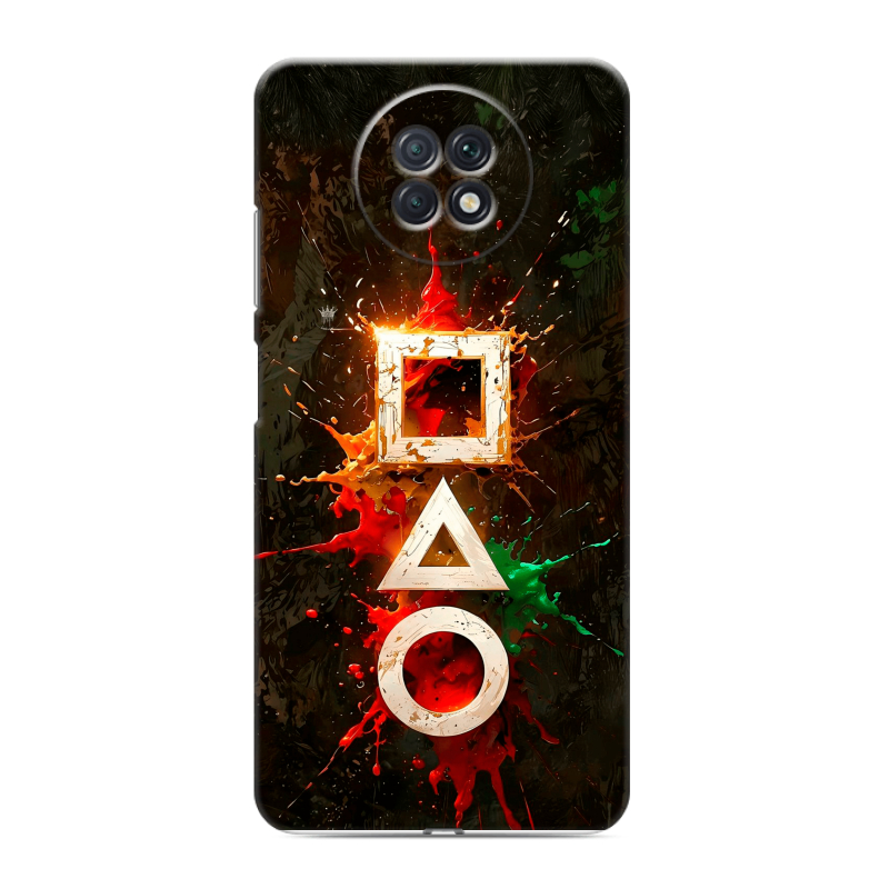 Силиконовый чехол на Xiaomi RedMi Note 9T с принтом Squid Game Игра кальмара Силиконовый чехол на Xiaomi RedMi Note 9T с принтом Squid Game Игра кальмара