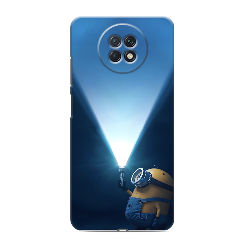 Силиконовый чехол на Xiaomi RedMi Note 9T с принтом Миньоны Силиконовый чехол на Xiaomi RedMi Note 9T с принтом Миньоны