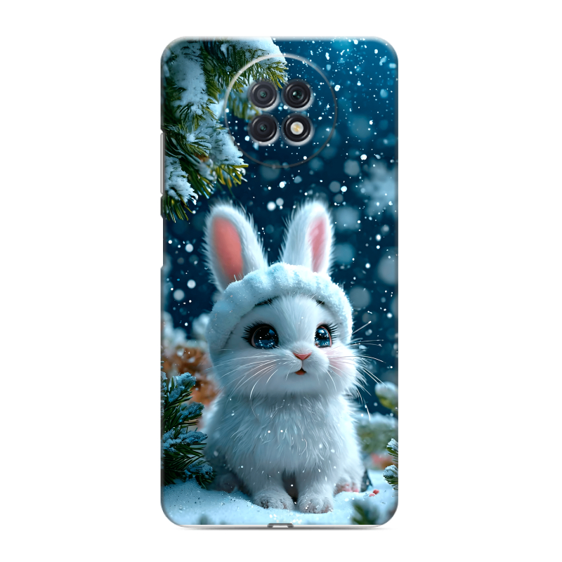 Силиконовый чехол на Xiaomi RedMi Note 9T с принтом Новый год Силиконовый чехол на Xiaomi RedMi Note 9T с принтом Новый год