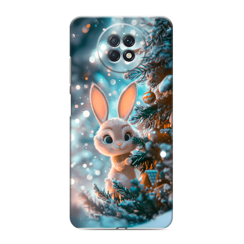 Пластиковый чехол на Xiaomi RedMi Note 9T с принтом Новый год Пластиковый чехол на Xiaomi RedMi Note 9T с принтом Новый год
