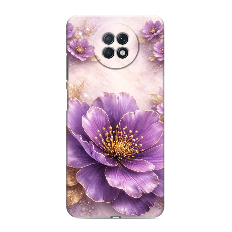 Пластиковый чехол на Xiaomi RedMi Note 9T с принтом женский Пластиковый чехол на Xiaomi RedMi Note 9T с принтом женский