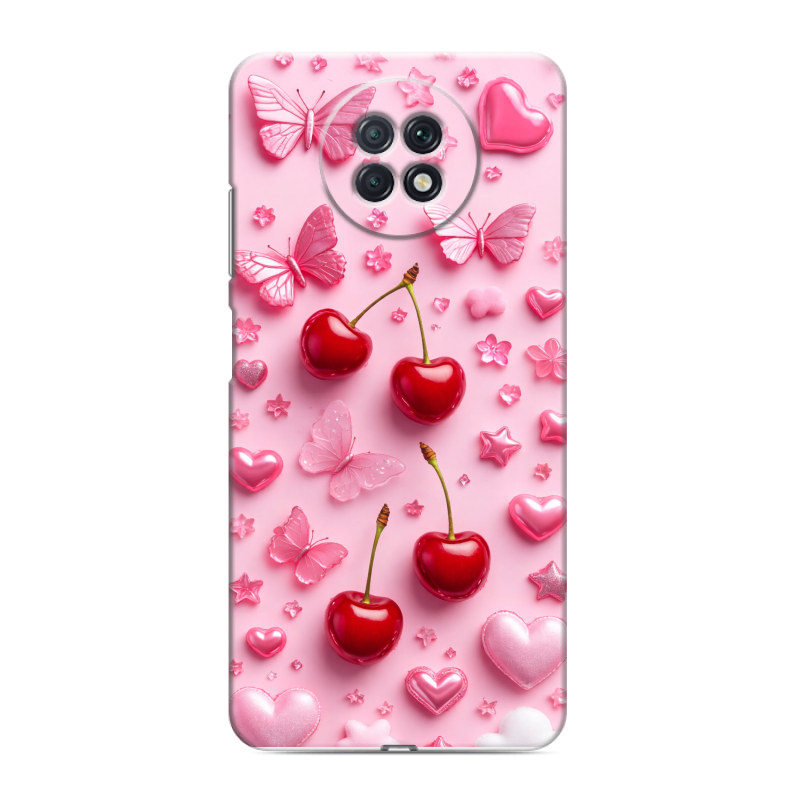 Силиконовый чехол на Xiaomi RedMi Note 9T с принтом для девочек Силиконовый чехол на Xiaomi RedMi Note 9T с принтом для девочек