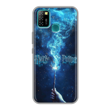 Силиконовый противоударный чехол на Infinix Hot 10 Lite с принтом Harry Potter Гарри Поттер Силиконовый противоударный чехол на Infinix Hot 10 Lite с принтом Harry Potter Гарри Поттер