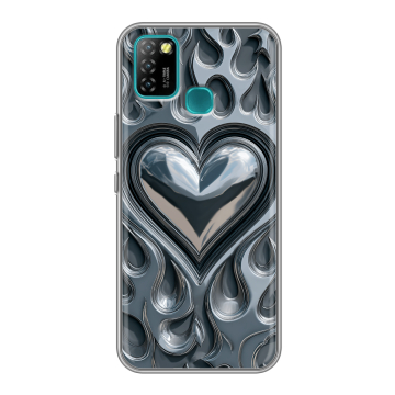 Силиконовый противоударный чехол на Infinix Hot 10 Lite с принтом Y2K Силиконовый противоударный чехол на Infinix Hot 10 Lite с принтом Y2K