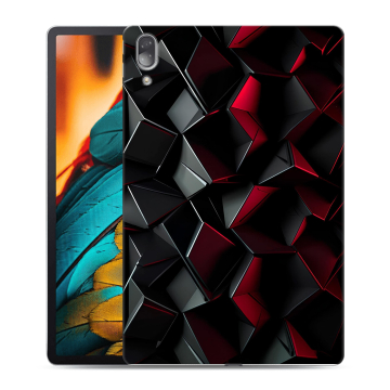 Силиконовый чехол на Lenovo Tab P11 Pro с принтом Абстракция