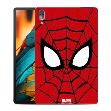 Силиконовый чехол на Lenovo Tab P11 Pro с принтом человек паук spiderman