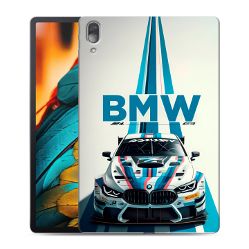 Силиконовый чехол на Lenovo Tab P11 Pro с принтом БМВ BMW