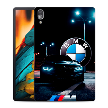 Силиконовый чехол на Lenovo Tab P11 Pro с принтом БМВ BMW