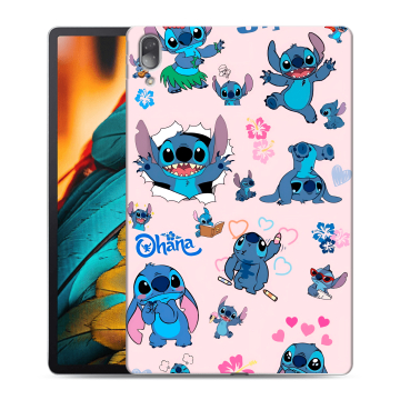 Силиконовый чехол на Lenovo Tab P11 Pro с принтом Лило и Стич