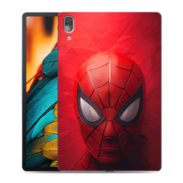 Силиконовый чехол на Lenovo Tab P11 Pro с принтом Spiderman Человек паук