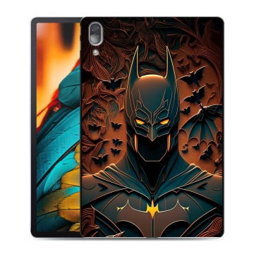 Силиконовый чехол на Lenovo Tab P11 Pro с принтом Batman Бэтмен