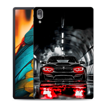 Силиконовый чехол на Lenovo Tab P11 Pro с принтом BMW БМВ