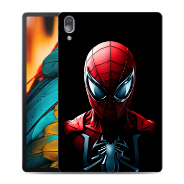 Силиконовый чехол на Lenovo Tab P11 Pro с принтом Spiderman Человек паук